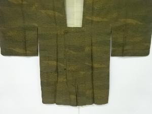 切りばめ風　古典柄織り出し道行コート